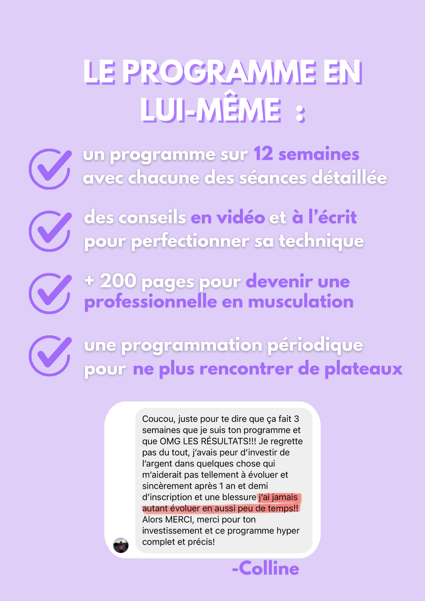 BOOTYGAINS 2.0 (programme avancé)
