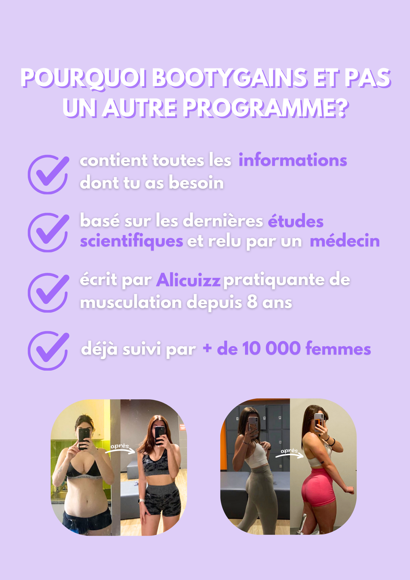 BOOTYGAINS 2.0 (programme avancé)