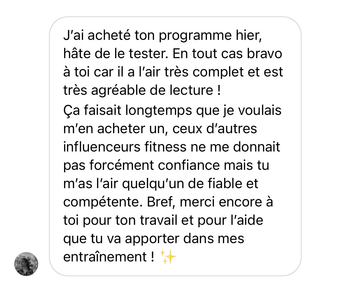BOOTYGAINS 1.0 (programme de musculation)