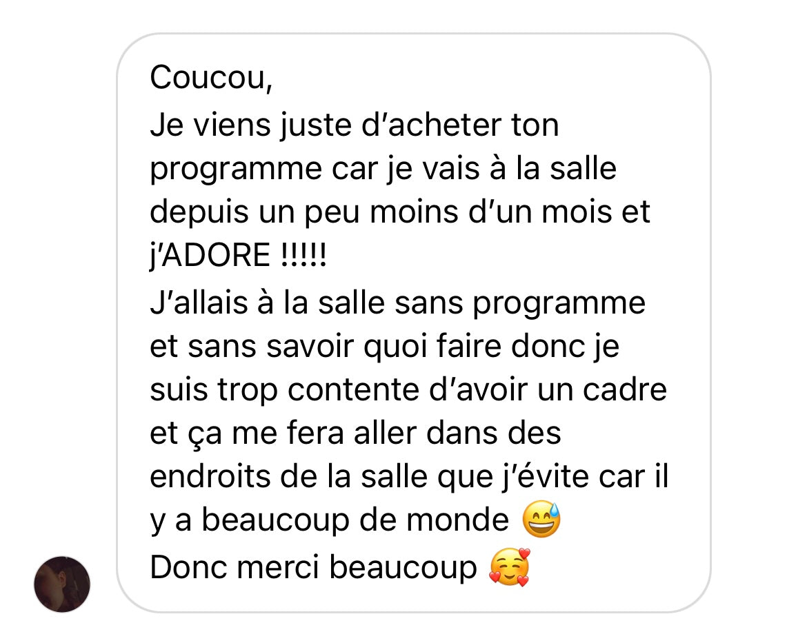 BOOTYGAINS 1.0 (programme de musculation)
