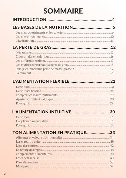 BOOTYGAINS SÈCHE (spécial perte de gras)